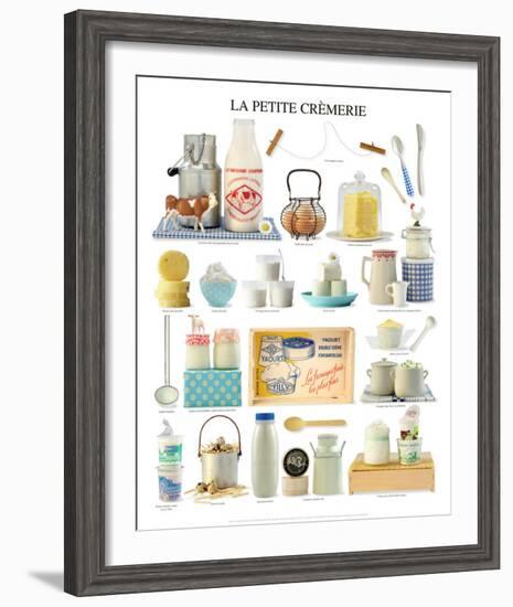 My Little Dairy-null-Framed Art Print