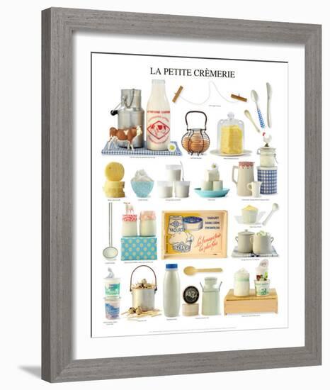 My Little Dairy-null-Framed Art Print