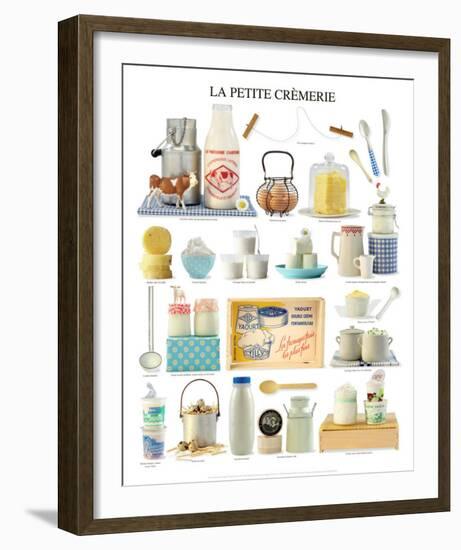 My Little Dairy-null-Framed Art Print