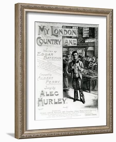 My London Country Lane-H. G. Banks-Framed Giclee Print