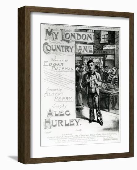 My London Country Lane-H. G. Banks-Framed Giclee Print