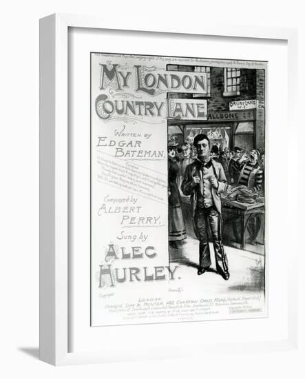 My London Country Lane-H. G. Banks-Framed Giclee Print