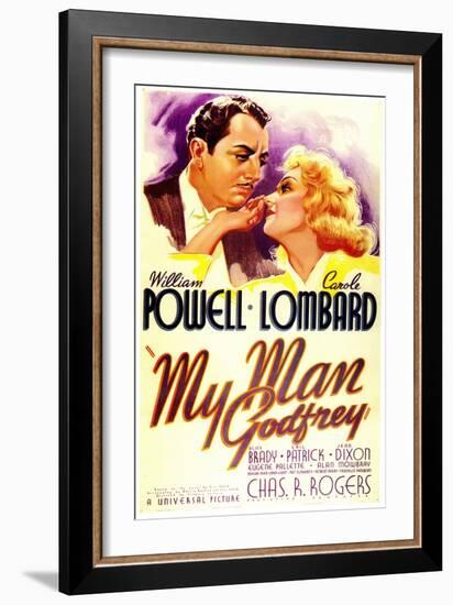 My Man Godfrey-null-Framed Art Print