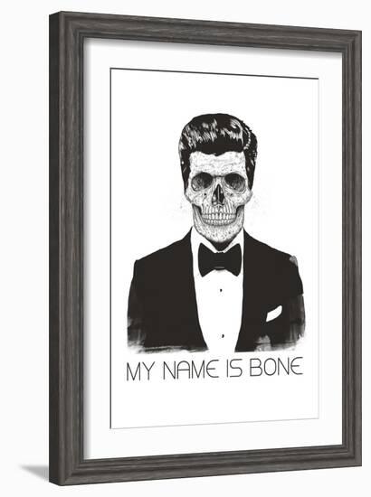 My Name is Bone-Balazs Solti-Framed Art Print