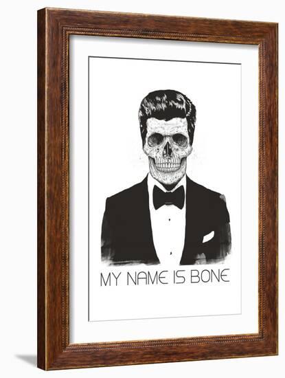 My Name is Bone-Balazs Solti-Framed Art Print