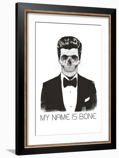 My Name is Bone-Balazs Solti-Framed Art Print