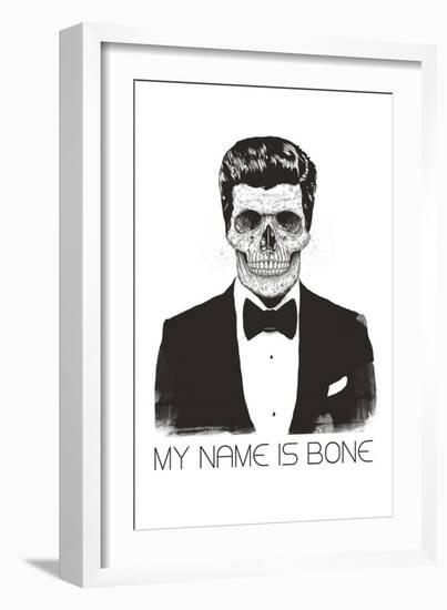 My Name is Bone-Balazs Solti-Framed Premium Giclee Print