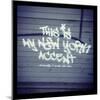 My New York Min-Banksy-Mounted Giclee Print