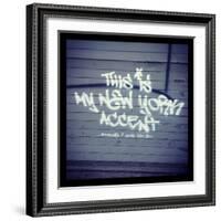 My New York Min-Banksy-Framed Giclee Print