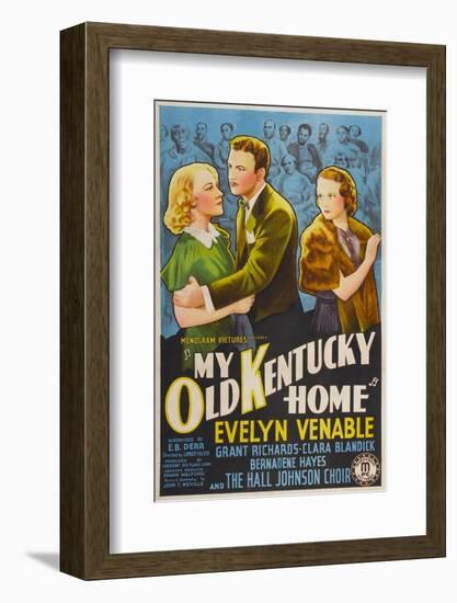 My Old Kentucky Home, Clara Blandick, Grant Richards, Evelyn Venable, 1938-null-Framed Photo