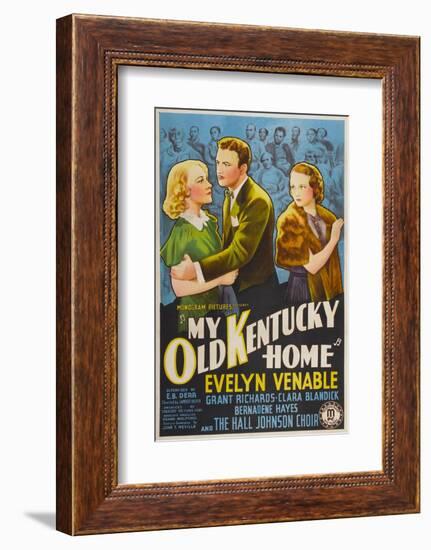 My Old Kentucky Home, Clara Blandick, Grant Richards, Evelyn Venable, 1938-null-Framed Photo