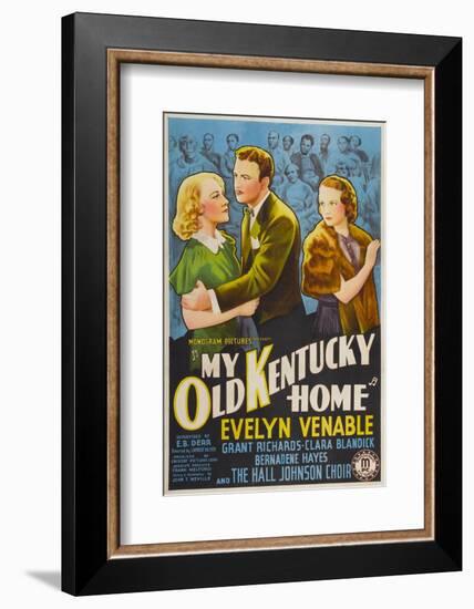 My Old Kentucky Home, Clara Blandick, Grant Richards, Evelyn Venable, 1938-null-Framed Photo