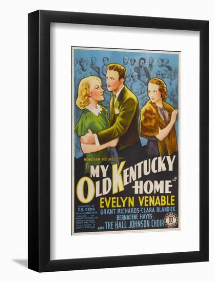 My Old Kentucky Home, Clara Blandick, Grant Richards, Evelyn Venable, 1938-null-Framed Photo