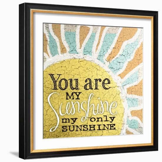 My Only Sunshine 1-Melody Hogan-Framed Art Print