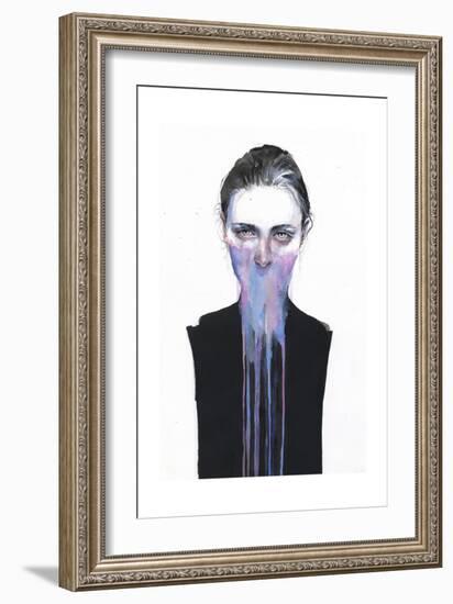 My Opinion About You-Agnes Cecile-Framed Premium Giclee Print