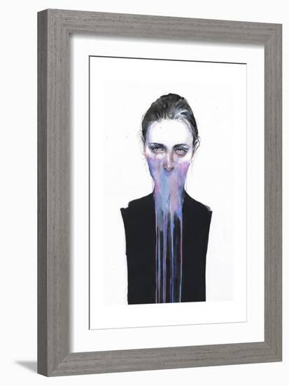 My Opinion About You-Agnes Cecile-Framed Premium Giclee Print