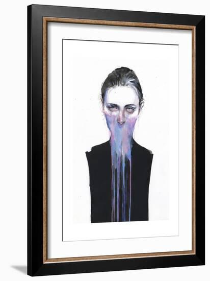 My Opinion About You-Agnes Cecile-Framed Premium Giclee Print