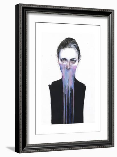 My Opinion About You-Agnes Cecile-Framed Premium Giclee Print
