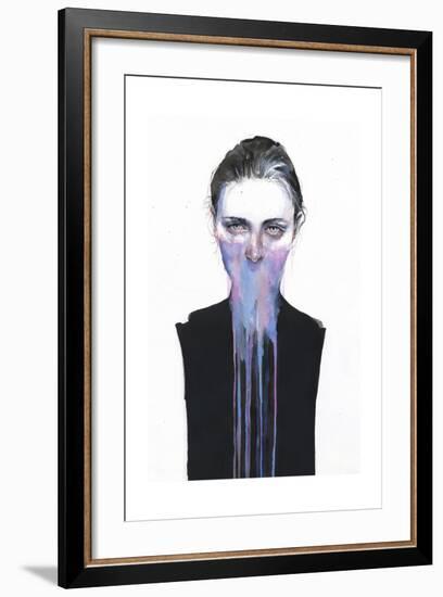 My Opinion About You-Agnes Cecile-Framed Art Print