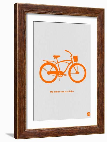 My Other Car Is A Bike-NaxArt-Framed Art Print