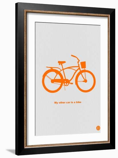 My Other Car Is A Bike-NaxArt-Framed Art Print