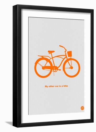 My Other Car Is A Bike-NaxArt-Framed Art Print