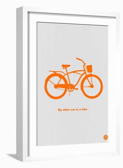 My Other Car Is A Bike-NaxArt-Framed Art Print