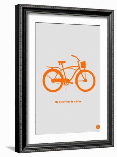 My Other Car Is A Bike-NaxArt-Framed Art Print