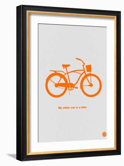 My Other Car Is A Bike-NaxArt-Framed Art Print