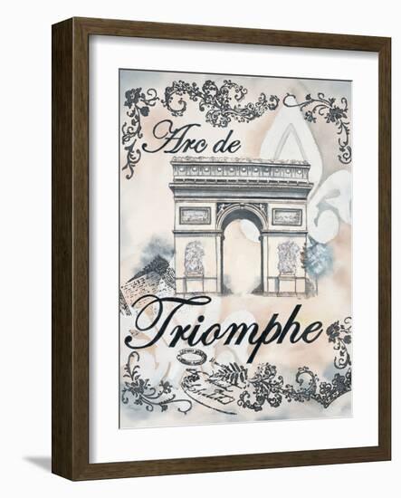 My Paris 2-Tina Epps-Framed Art Print