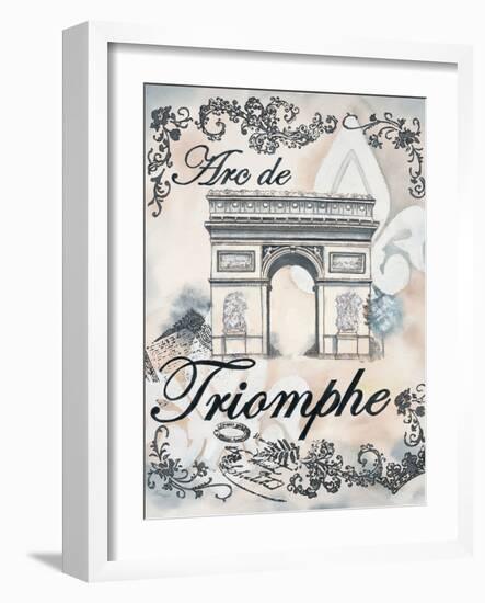 My Paris 2-Tina Epps-Framed Art Print