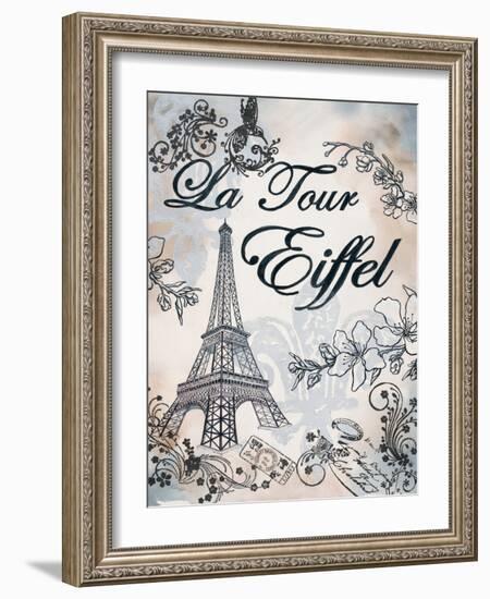 My Paris 3-Tina Epps-Framed Art Print