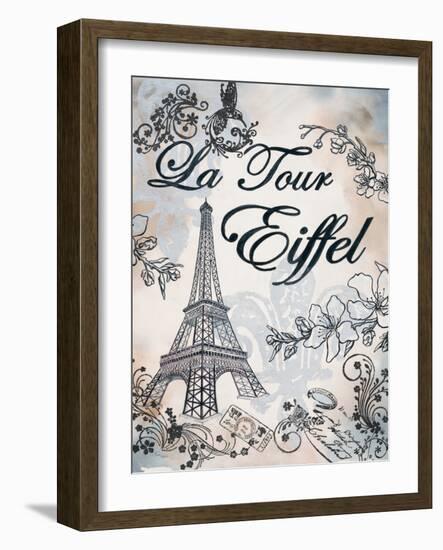 My Paris 3-Tina Epps-Framed Art Print