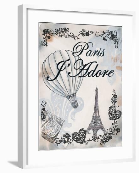 My Paris 4-Tina Epps-Framed Premium Giclee Print