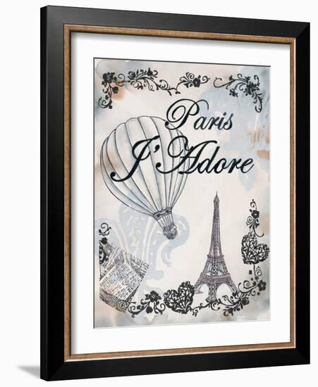 My Paris 4-Tina Epps-Framed Art Print