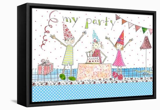 My Party-Effie Zafiropoulou-Framed Premier Image Canvas