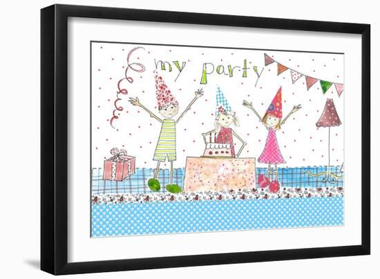 My Party-Effie Zafiropoulou-Framed Giclee Print