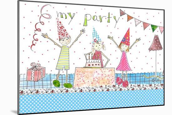 My Party-Effie Zafiropoulou-Mounted Giclee Print