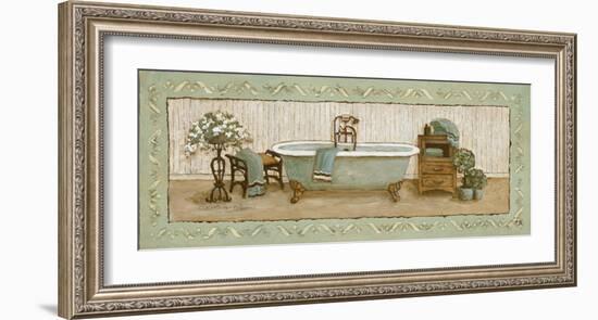 My Peaceful Bath I-Charlene Winter Olson-Framed Art Print