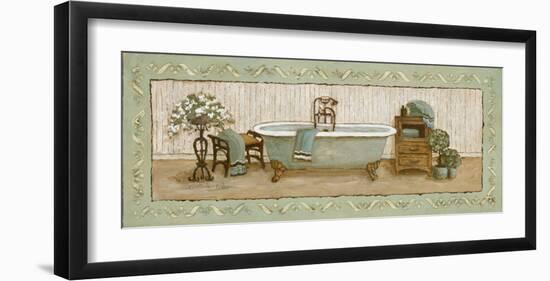 My Peaceful Bath I-Charlene Winter Olson-Framed Art Print