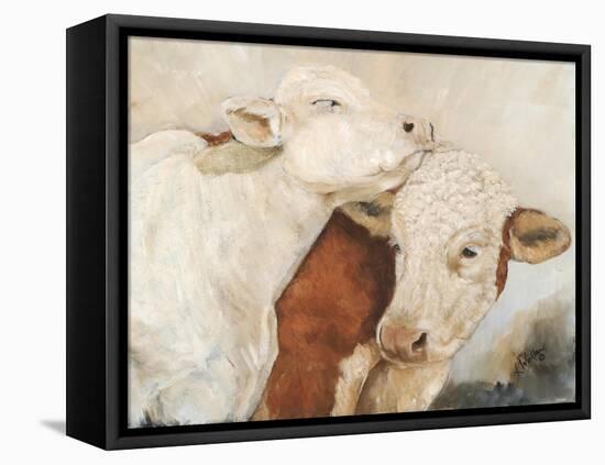 My Place or Yours II-Kathy Winkler-Framed Stretched Canvas