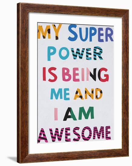 My Power-Clara Wells-Framed Giclee Print