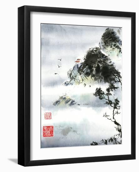 My Retreat-Nan Rae-Framed Art Print