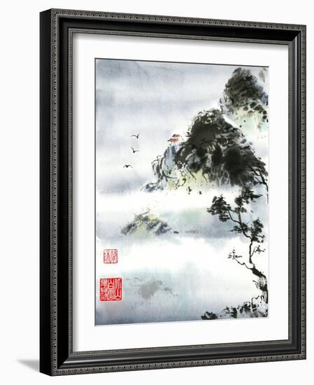 My Retreat-Nan Rae-Framed Art Print