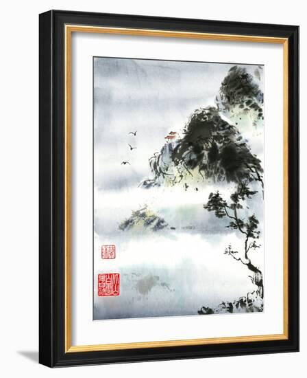 My Retreat-Nan Rae-Framed Art Print