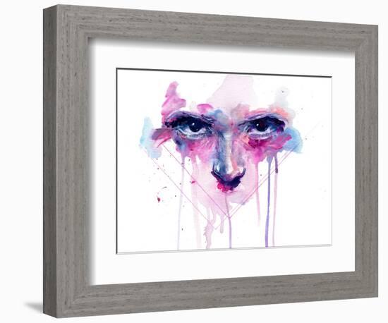 My Right My Faith-Agnes Cecile-Framed Art Print