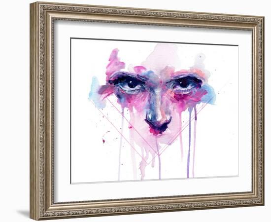 My Right My Faith-Agnes Cecile-Framed Art Print