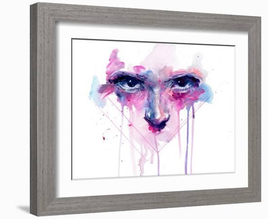 My Right My Faith-Agnes Cecile-Framed Art Print