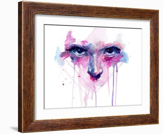 My Right My Faith-Agnes Cecile-Framed Art Print