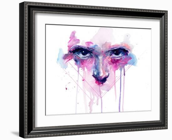 My Right My Faith-Agnes Cecile-Framed Art Print